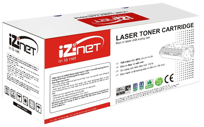 Mực IziNet HP 304A Magenta LaserJet Toner Cartridge (CC533A)